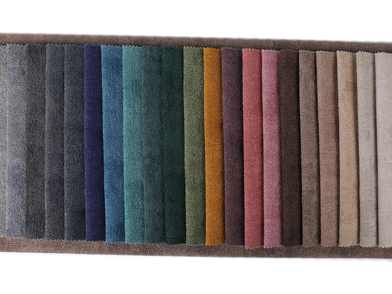 Milieuvriendelijke, met fleece bedrukte bankstof