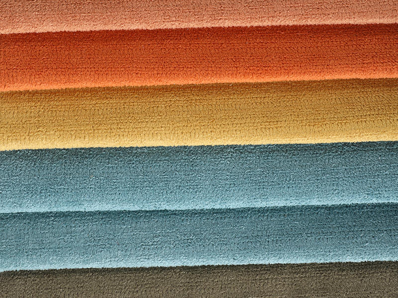 Superzachte bekleding van polyester effen fluwelen bankstoffen